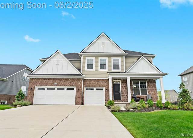 Property at 24267 Oak Ridge Blvd, South Lyon, MI 48178, 4 beds, 3.5 baths