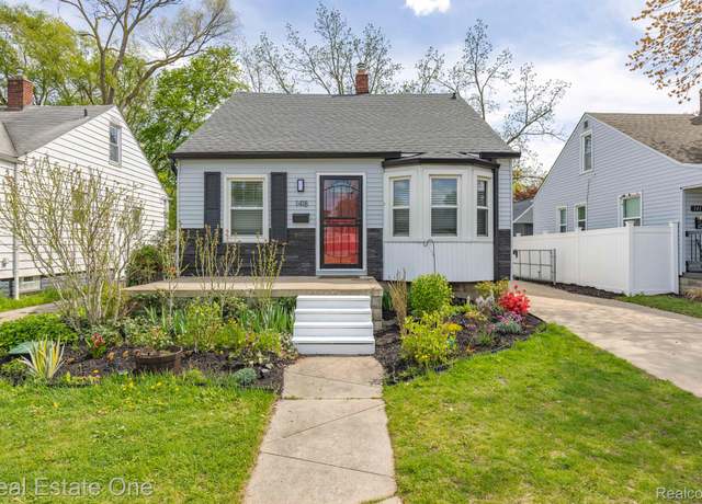Property at 1418 E 10 Mile Rd, Ferndale, MI 48220, 3 beds, 1 bath