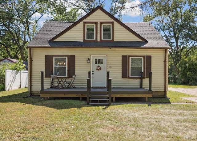 Property at 46695 Ayres Ave, Van Buren Charter Township, MI 48111, 3 beds, 1 bath