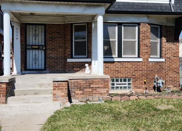 Property at 3774 Gladstone St, Detroit, MI 48206, 4 beds, 1.5 baths