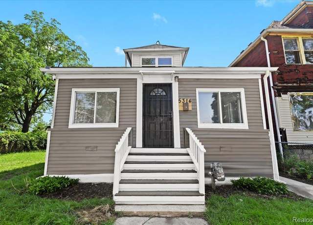 Property at 5314 Crane St, Detroit, MI 48213, 3 beds, 2 baths