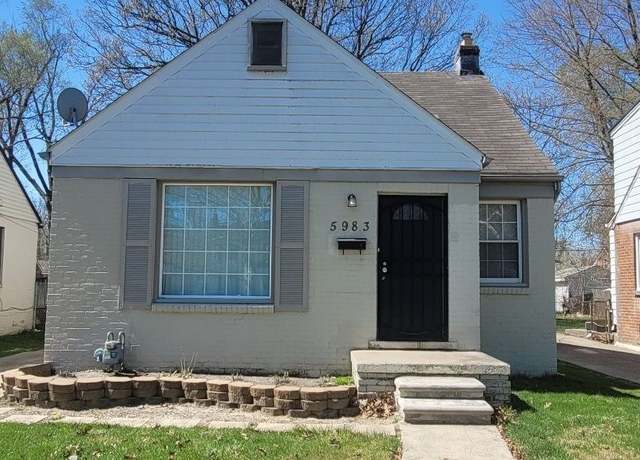 Property at 5983 Marseilles St, Detroit, MI 48224, 3 beds, 1 bath