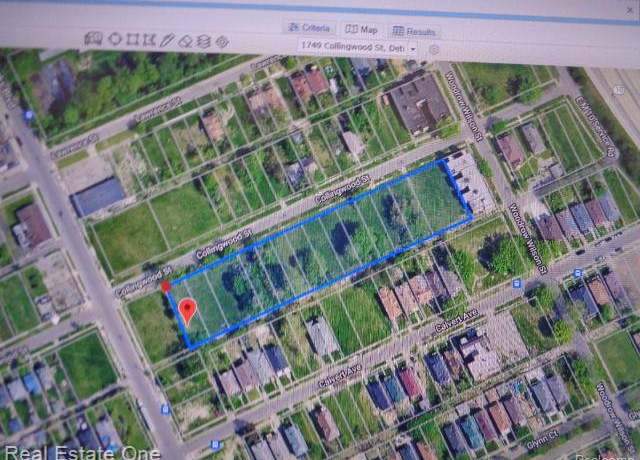 Property at 1749 Collingwood St, Detroit, MI 48206