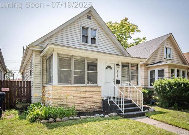 Property at 207 Richter St, River Rouge, MI 48218, 3 beds, 1 bath