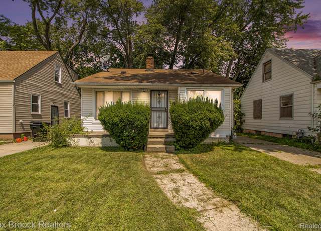 Property at 22510 Frisbee St, Detroit, MI 48219, 3 beds, 1 bath