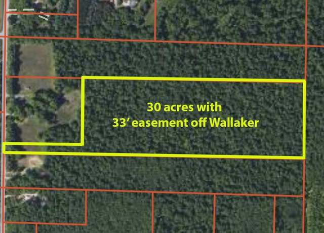 Property at 30 Acres Wallaker Rd, Benzonia, MI 49616