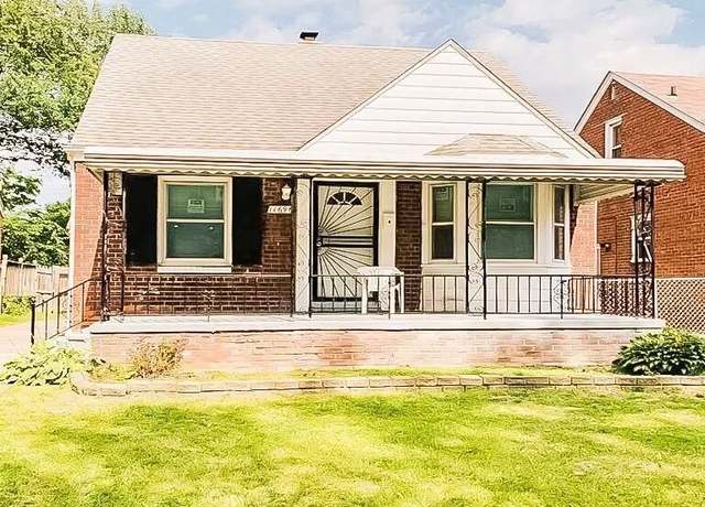 Property at 11696 Glastonbury Ave, Detroit, MI 48228, 2 beds, 1 bath