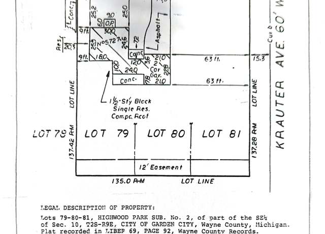 Property at vacant Merriman Rd N, Garden City, MI 48135