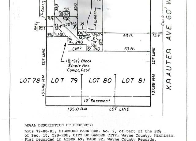 Property at vacant Merriman Rd N, Garden City, MI 48135