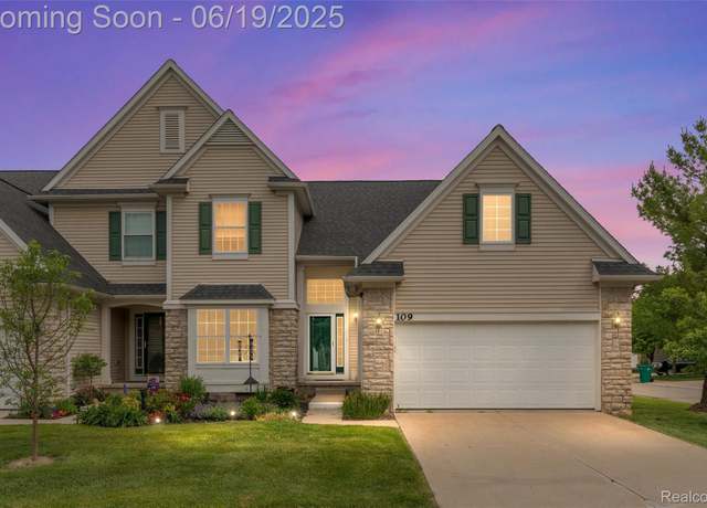 Property at 109 Burwyck Park Dr, Saline, MI 48176, 3 beds, 3 baths