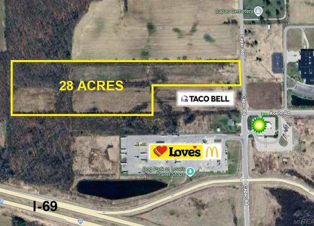 Property at 3283 Capac Rd, Capac, MI 48014