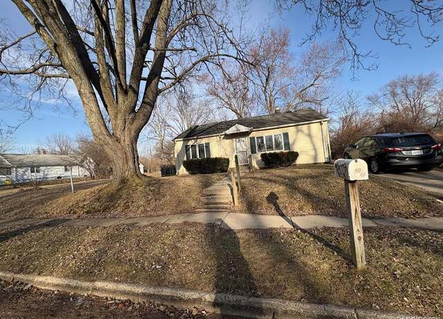 Property at 537 Highland Ave, Pontiac, MI 48341, 2 beds, 1 bath