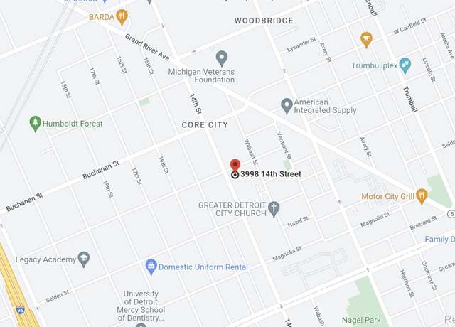 Property at 3998 14th St, Detroit, MI 48208