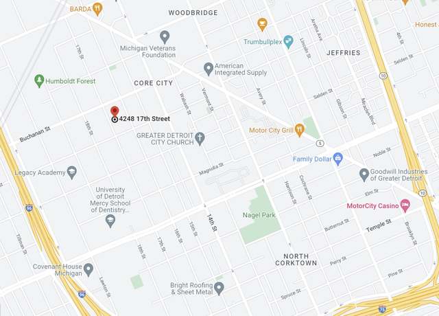 Property at 4248 17th St, Detroit, MI 48208