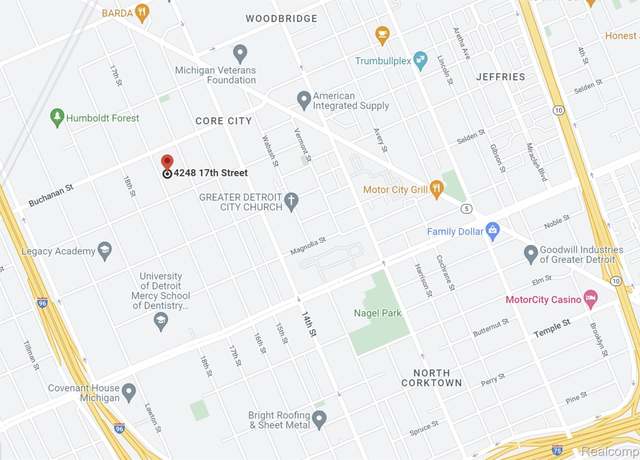 Property at 4248 17th St, Detroit, MI 48208