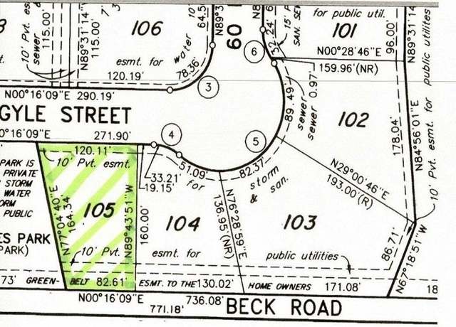 Property at 23261 Argyle St, Novi, MI 48374