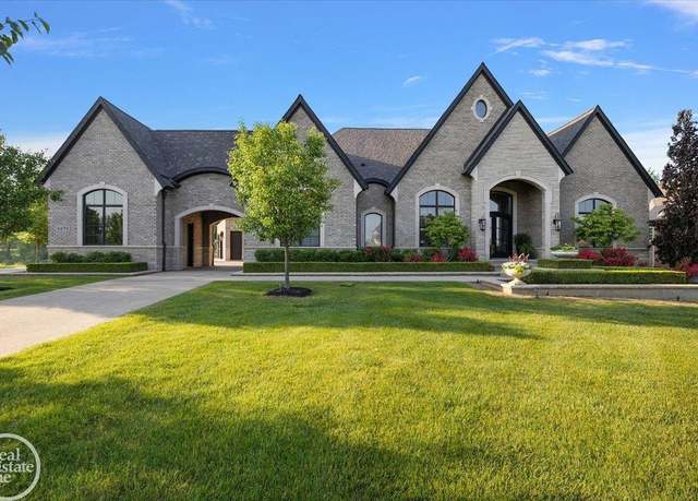 Property at 5271 Seven Lakes Dr, Washington, MI 48095, 4 beds, 5 baths