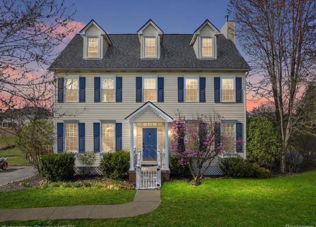 Property at 49730 8 Mile Rd, Northville, MI 48167, 4 beds, 3.5 baths