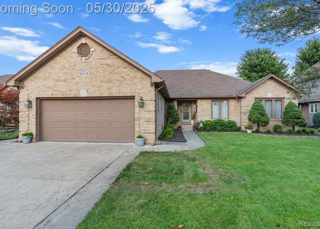 Property at 54774 Ashley Lauren Dr, Macomb, MI 48042, 3 beds, 3.5 baths
