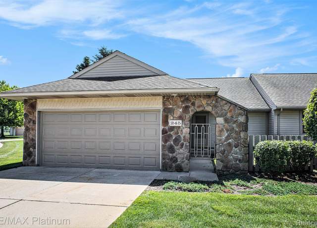 Property at 245 Addison Circle Cir, Fowlerville, MI 48836, 2 beds, 2 baths