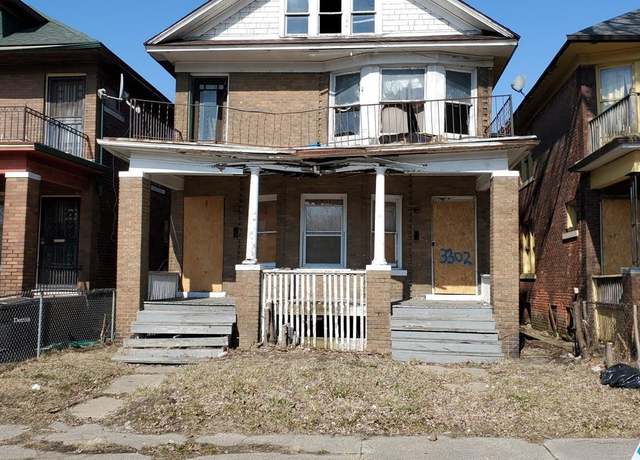 Property at 3302 Whitney St, Detroit, MI 48206, 4 beds, 2 baths
