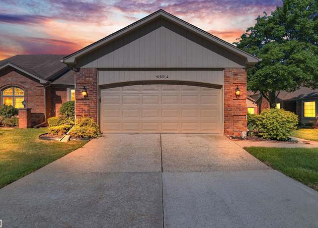 Property at 40923 E Rosewood Dr, Clinton Township, MI 48038, 2 beds, 2 baths