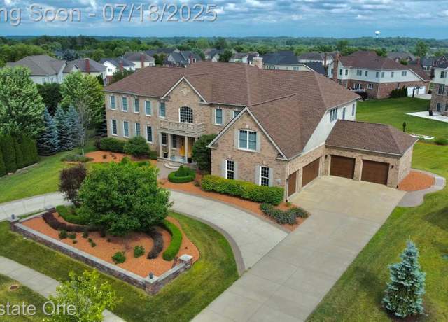 Property at 50437 Tamarack Trl, Northville, MI 48168, 5 beds, 5 baths