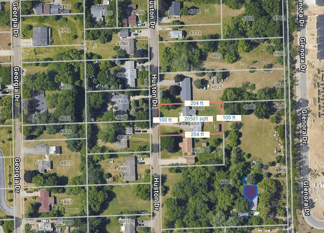 Property at 4845 Huston Dr, Lake Orion, MI 48359, 3 beds, 1 bath