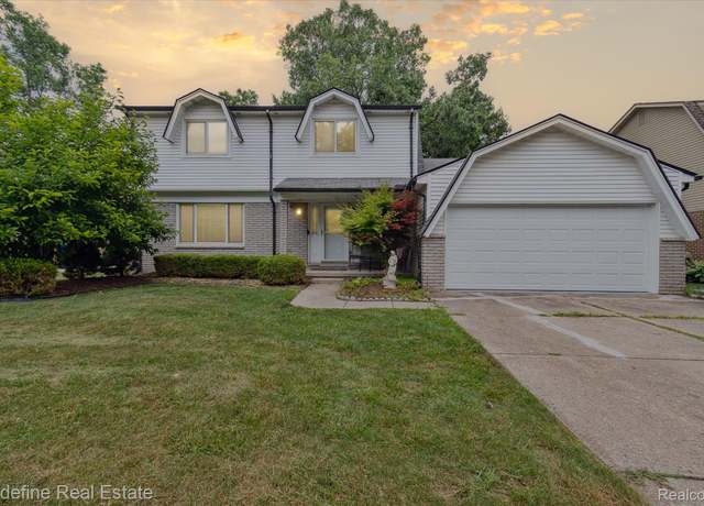 Property at 45900 Gainsborough Dr, Canton, MI 48187, 4 beds, 2.5 baths