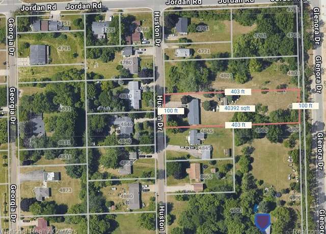 Property at 4825 Huston Dr, Lake Orion, MI 48359, 3 beds, 1 bath