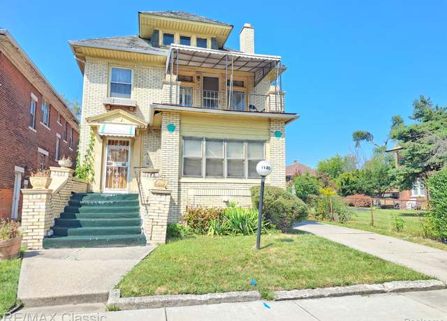 Property at 1980 Hazelwood St, Detroit, MI 48206, 6 beds, 3 baths