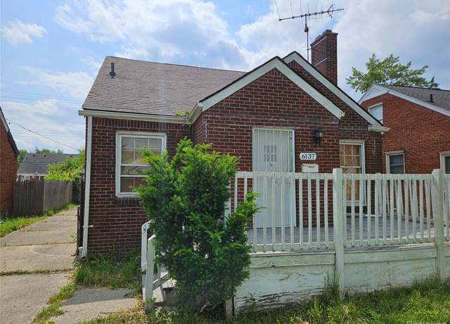 Property at 6137 Radnor St, Detroit, MI 48224, 3 beds, 1 bath
