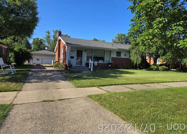 Property at 34950 W Chicago St, Canton, MI 48150, 3 beds, 1.5 baths