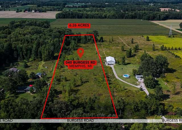 Property at 0 Burgess 040 Rd, Riley Township, MI 48041