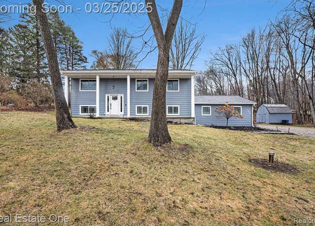 Property at 12280 Dunham Rd, Hartlandtownship_livingston, MI 48353, 5 beds, 2 baths