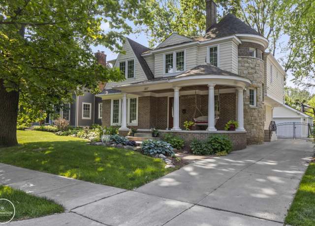 Property at 1617 Roseland Ave, Royal Oak, MI 48073, 4 beds, 3 baths