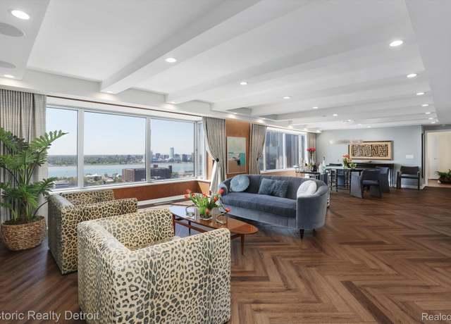 Property at 1300 E Lafayette St Unit 2003, 04, 05, Detroit, MI 48207, 3 beds, 3 baths