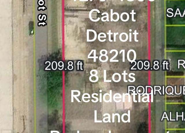 Property at 4300 Cabot St, Detroit, MI 48210