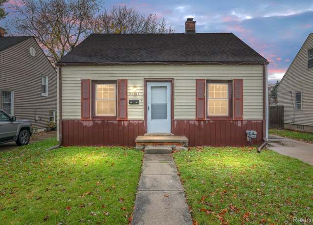 Property at 22167 Rausch Ave, Eastpointe, MI 48021, 3 beds, 1 bath