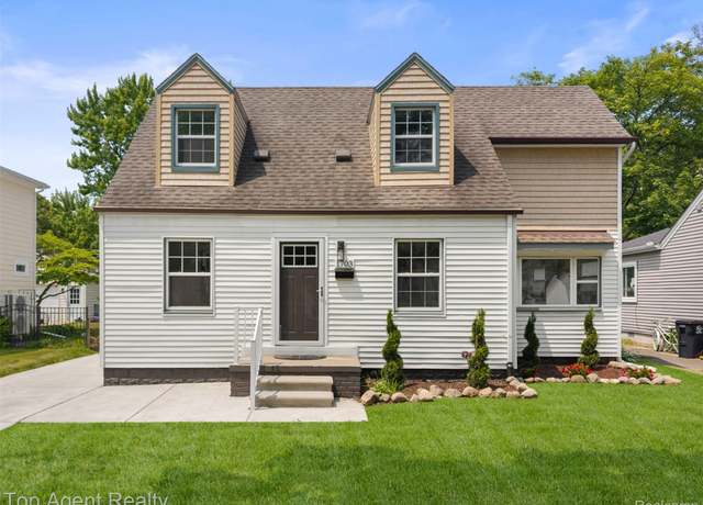 Property at 1703 N Blair Ave, Royal Oak, MI 48067, 3 beds, 1.5 baths