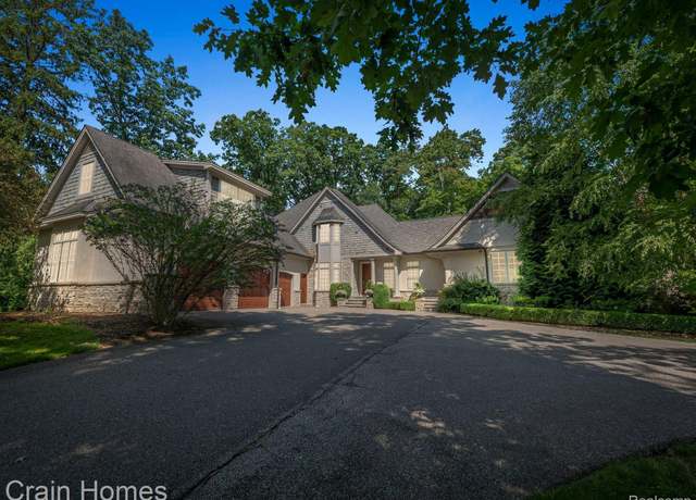 Property at 3418 Westchester Rd, Bloomfield Hills, MI 48304, 5 beds, 6.5 baths