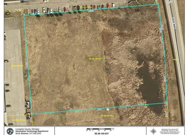 Property at V/L Parcel D Old Us-23, Howell, MI 48843