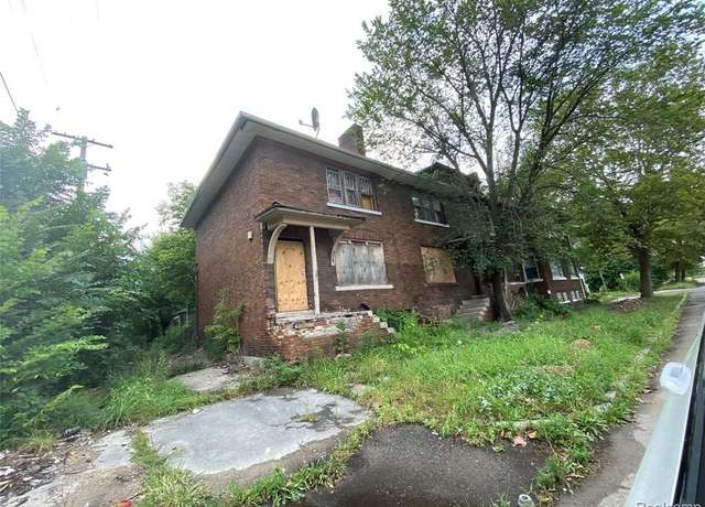 Property at 9021 Lawton St, Detroit, MI 48206, 2 beds, 1 bath