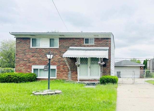 Property at 3862 18th St, Ecorse, MI 48229, 3 beds, 1.5 baths