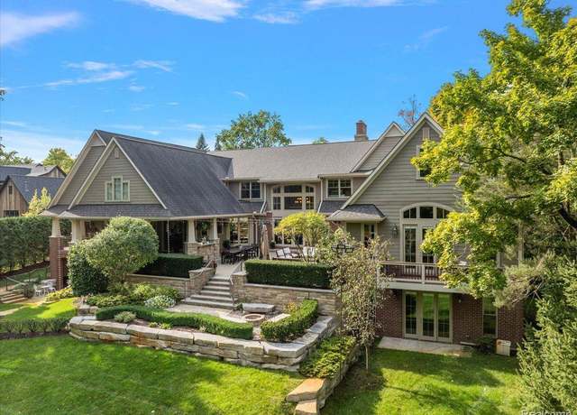 Property at 1330 Oxford Rd, Bloomfield Hills, MI 48304, 8 beds, 7.5 baths