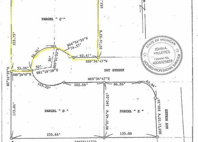 Property at Parcel C Dot St, Croswell, MI 48422