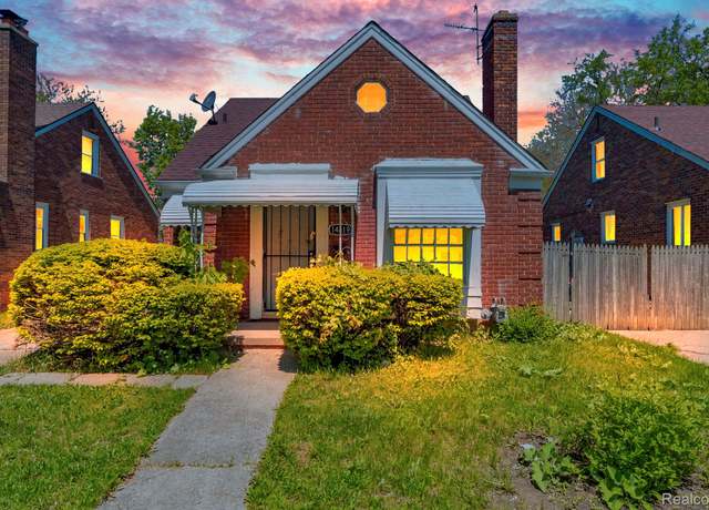 Property at 14819 Tacoma St, Detroit, MI 48205, 3 beds, 1 bath