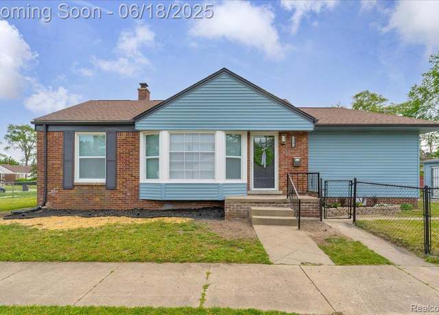 Property at 19505 Santa Barbara Dr, Detroit, MI 48221, 3 beds, 3 baths