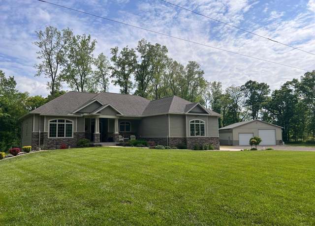 Property at 4264 Benjamin Rd, Perry, MI 48872, 5 beds, 3 baths