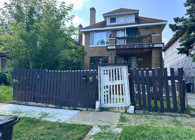 Property at 2505 W Buena Vista St, Detroit, MI 48238, 4 beds, 2 baths